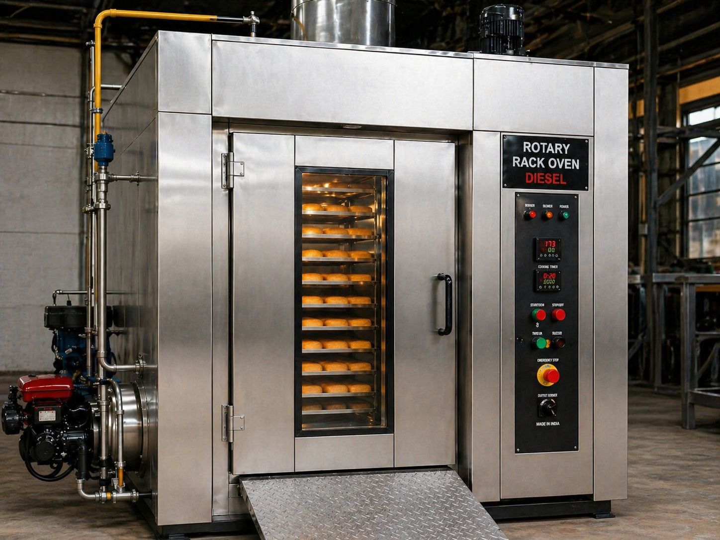 Rotary Rack Oven (Diesel Bakery Oven)